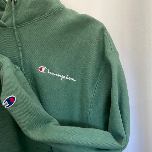 Green champion hoodie - Picture 4 of 4